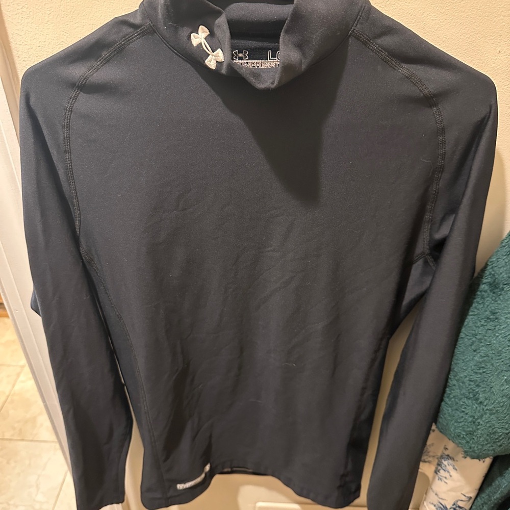 Under Armour Black Compression Shirt Thermal